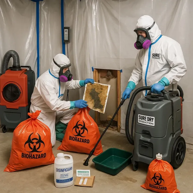 Contaminated Water Handling Protocols process in Hallstead, PA